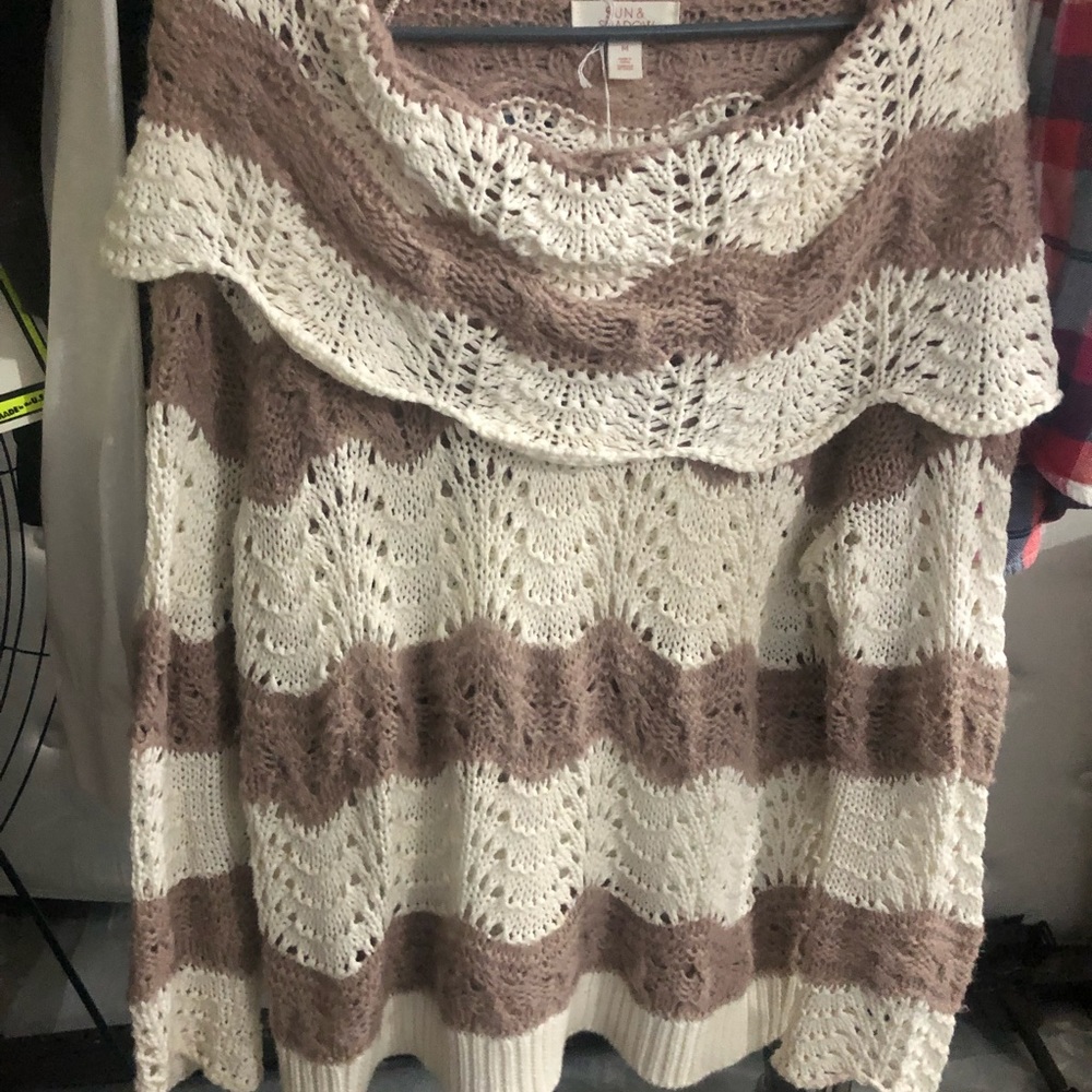 Chunky knit sweater